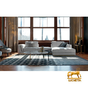 Диван BARRY ANGELO CAPPELLINI 40375/DX + 40379/DX