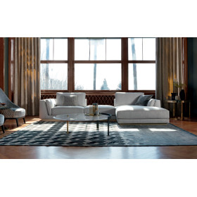 Диван BARRY ANGELO CAPPELLINI 40375/DX + 40379/DX