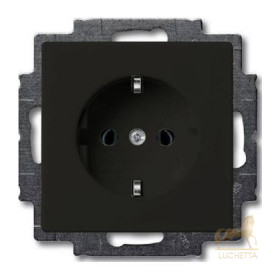 Розетка с заземлением? ABB Basic 55, шато