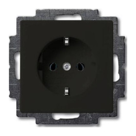 Розетка с заземлением? ABB Basic 55, шато