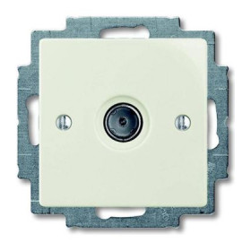 Розетка TV оконечная? ABB Basic 55, слоновая кость