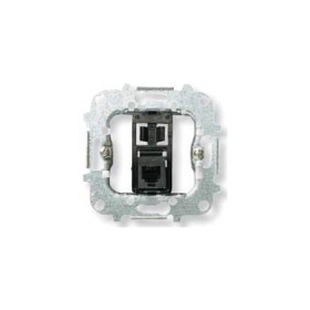 Механизм одинарной компьютерной розетки (RJ45) 8 контактов, кат 5е ABB Niessen Tacto