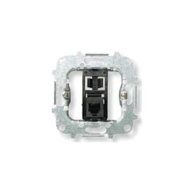 Механизм одинарной телефонной розетки 8 контактов ABB Niessen Tacto