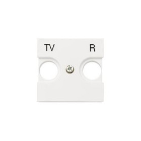 Накладка для TV-R розетки (2 мод?уля) ABB Niessen Zenit, белый