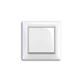 ABB Выключатель basic 55 Альпийский белый