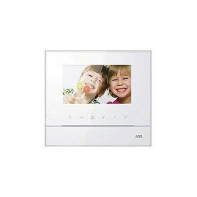 ABB Welcome - Квартирная станция с цветным монитором 4,3", цвет белый