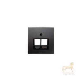 Центральная панель для UAE/E-DAT Design/Telekom розетка ISDN Berker S.1/B.3/B.7, антрацит