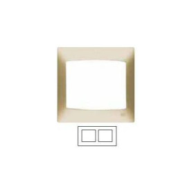 BJC Coral Рамка горизон. на 4 модуля, золото