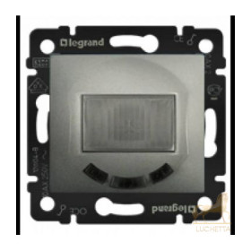 Датчик движения Legrand, Valena,1000 Вт 230В ручное управление, с нейтралью, алюминий