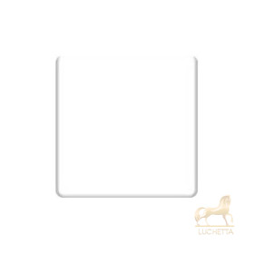 Клавиша широкая FEDE без подсветки, white