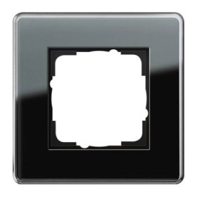 Рамка на 1 пост Gira Esprit Glass C, черное стекло