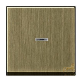Клавиша с контрольным окошком Gira System 55, бронза