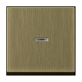 Клавиша с контрольным окошком Gira System 55, бронза