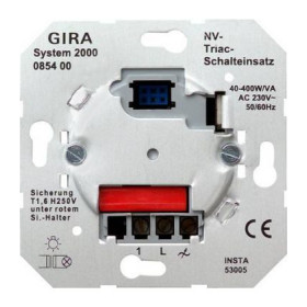 Механизм выключателя Triac Gira System 2000