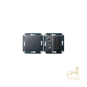 Gira S-55 Антрацит ТВ Шлюз TV-Gateway