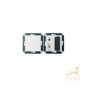 Gira S-55 Бел глянц Шлюз TV-Gateway
