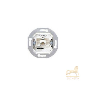 JUNG EcoProfi Мех Розетка ТЛФ 2-ая наклонная UAE