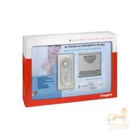 Комплект аудиодомофона на 1квартиру, серый Legrand 63301