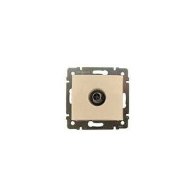 ТВ розетка звезда 1.5 дБ - 2400 МГц, Legrand Valena, слоновая кость