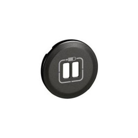 Лицевая панель Legrand Celiane для зарядного устройства 2хUSB 1500 мА, графит