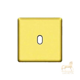 Монтажная плата для выключателя тумблерного типа с 1 коннектором FEDE, bright gold + black