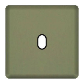 Монтажная плата для выключателя тумблерного типа с 1 коннектором FEDE, green olive + black