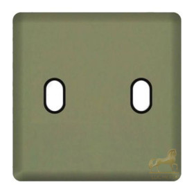Монтажная плата для выключателя тумблерного типа с 2 коннекторами FEDE, green olive + black