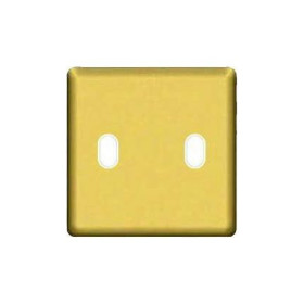 Монтажная плата для выключателя тумблерного типа с 2 коннекторами FEDE, real gold + beige