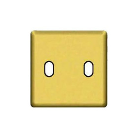 Монтажная плата для выключателя тумблерного типа с 2 коннекторами FEDE, real gold + black