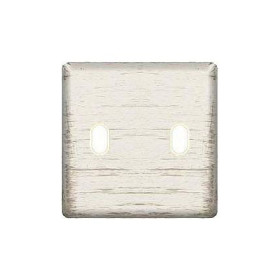 Монтажная плата для выключателя тумблерного типа с 2 коннекторами FEDE, white decape + beige