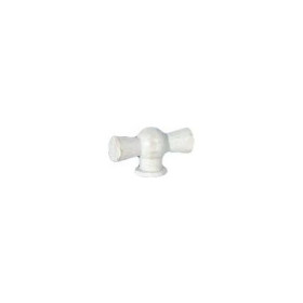 Поворотная ручка классического типа FEDE, white decape