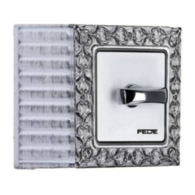 Поворотный выключатель FEDE SAN SEBASTIAN SURFACE ANTIQUE SILVER