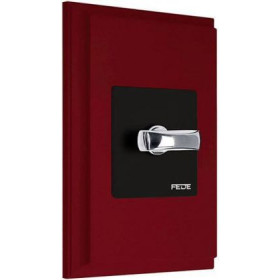 Поворотный выключатель в сборе FEDE MARCO, red wine