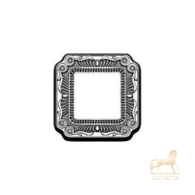 Рамка на 1 пост гор/верт FEDE TOSCANA FIRENZE, bright chrome