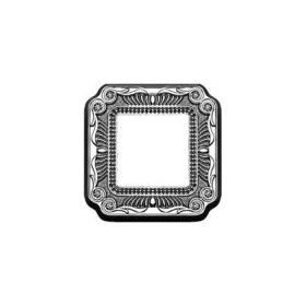 Рамка на 1 пост гор/верт FEDE TOSCANA FIRENZE, bright chrome