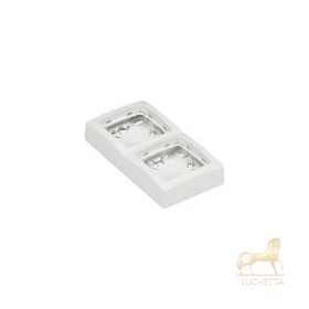 Рамка 2 поста Legrand Oteo Белый 86092