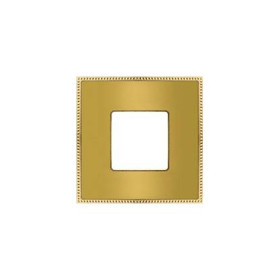 Рамка на 1 пост FEDE BELLE EPOQUE METAL GOLD, bright gold + bright gold