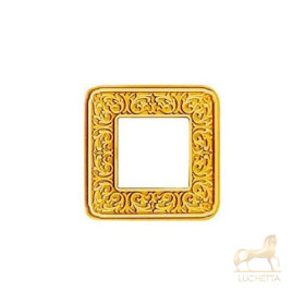 Рамка на 1 пост FEDE EMPORIO, bright gold