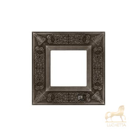 Рамка на 1 пост FEDE Granada, antique silver
