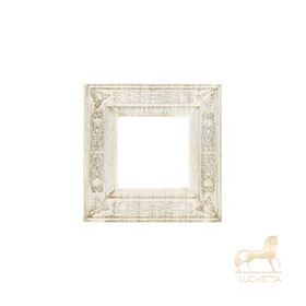 Рамка на 1 пост FEDE GRANADA, white decape
