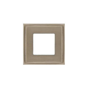Рамка на 1 пост FEDE MADRID, nickel satin