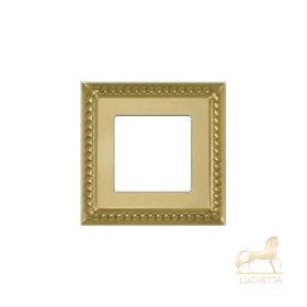 Рамка на 1 пост FEDE SEVILLA, bright gold