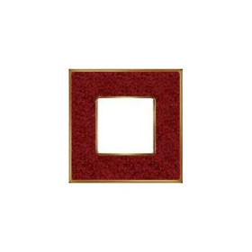 Рамка на 1 пост гор/верт FEDE VINTAGE CORINTO, pompeired-bright gold