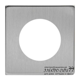 Рамка на 1 пост Varilight Varigrid, Brushed Steel