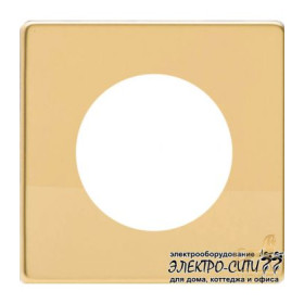 Рамка на 1 пост Varilight Varigrid, Polished Brass