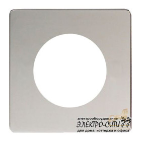 Рамка на 1 пост Varilight Varigrid, Polished Chrome