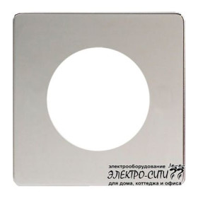 Рамка на 1 пост Varilight Varigrid, Polished Chrome