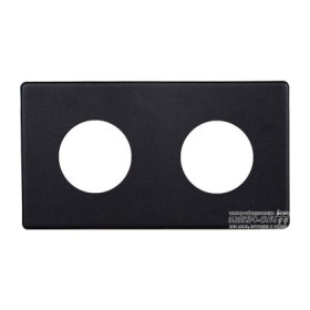 Рамка на 2 поста Varilight Varigrid, Matt Black