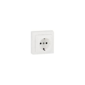 Розетка 2 К + З Legrand Oteo белый 86129