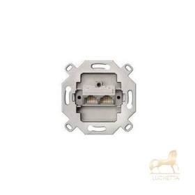 Розетка компьютерная 2-я UAE-Cat.5e 8х2пол. RJ 45 экранированная SIEMENS DELTA